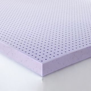 ISOTONIC TheraGel 2  Memory Foam Mattress Topper, Purple