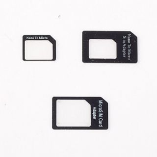 Micro Sim and Nano Sim Adapter for iPhone 4/4S iPhone 5/5S