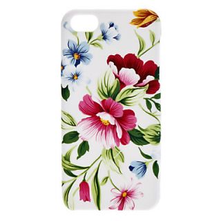 Flower Pattern Soft Case for iPhone 5/5S