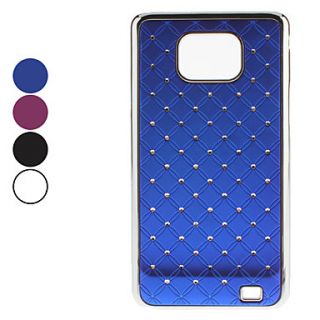 Starry Sky Pattern Hard Case with Diamond for Samsung Galaxy S2 I9100 (Assorted Colors)