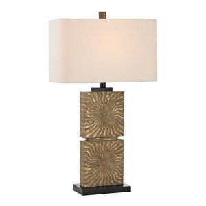 Dimond Lighting DMD D2456 Shaftesbury Large Distressed Gold Table Lamp