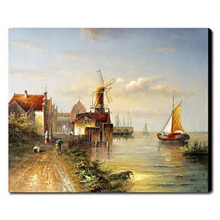 Hand Painted Oil Painting Landscape Venice 1211 LS0169