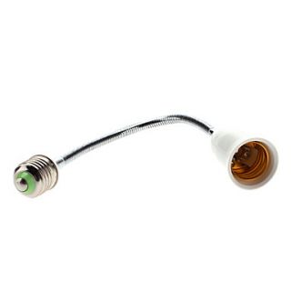 E27 to E27 30cm LED Light Bulb Flexible Extend Adapter Socket