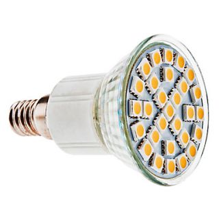 E14 5W 29x5050 SMD 450 480LM 3000 3500K Warm White Light LED Spot Bulb (110 240V)