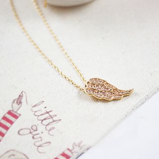 Womens Angel Wing Necklace(Length40CM)