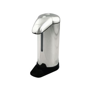 Itouchless Stainless Steel Sensor Soap Dispenser, Silver