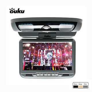 Ouku 9 Inch Roof Mount Car DVD Player with Games Free Headphones