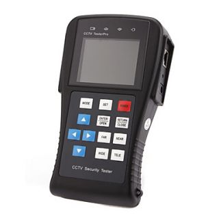 CCTV Tester,2.8LCD Screen,960x240 Resolution, Video Level Testing, Cable Testing,12V DC Output