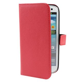 PU Leather Case with Card Slot and Stand for Samsung Galaxy S3 I9300 (Assorted Colors)