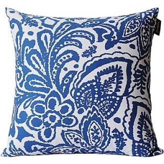 Traditional Floral Cotton Decorative Pillow Cover