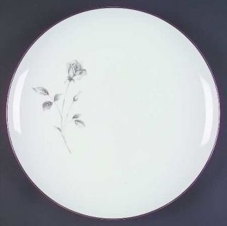 Society (Japan) Shadow Rose 12 Chop Plate/Round Platter, Fine China Dinnerware