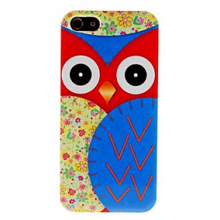 Owl Pattern Hard Case for iPhone 5/5S