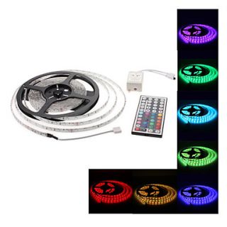 Waterproof 5M 300x3528 SMD RGB Light LED Strip Lamp with 44 Button Remote Controller Set (12V)