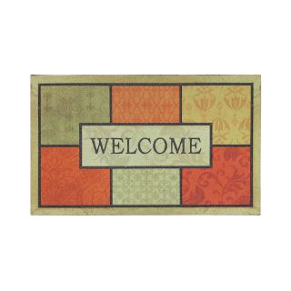Tulip Medley Welcome Rectangular Doormat
