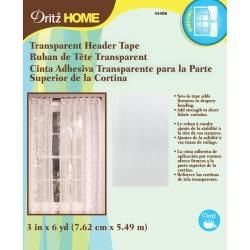 Transparent Header Tape 3 X6 Yards