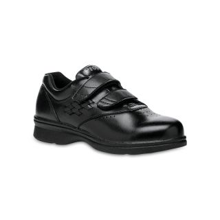 Propet Vista Adjustable Straps Walking Shoes, Black, Womens