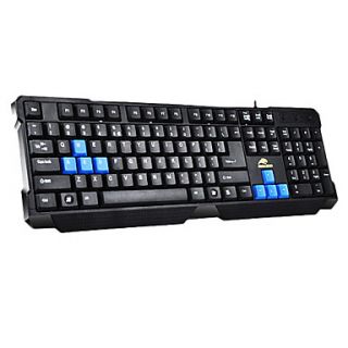 MK 740 Durable Waterproof Comfort QWERTY PS/2 Keyboard