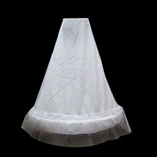 Nylon A Line 1 Tier Floor length Slip Style/ Wedding Petticoats