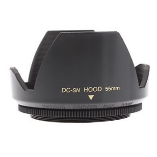 Mennon 55mm Lens Hood for Digital Camera Lenses 16mm, Film Lenses 28mm