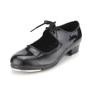 Patent Leather Upper Tap Dance Shoes for Women/Kids Tap Included (More Colors)