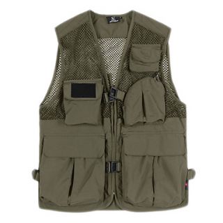 Langzuyoudang Mens Outdoor Versatile Vest For Photographing And Fishing