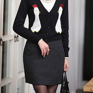 Womens Tweed Mini Skirt