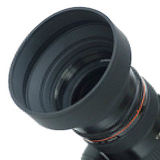 72mm Rubber Lens Hood for Wide angle, Standard, Telephoto Lens