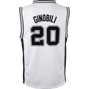 San Antonio Spurs Manu Ginobili adidas Youth NBA Revolution 30 Jersey