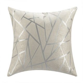 Modern Style White Polyester Decorative Pillow Cover