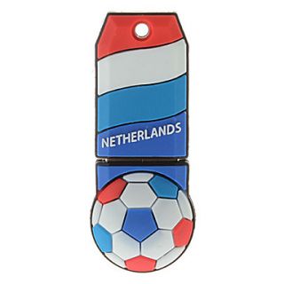 Netherland Ball Shaped Plastic USB Stick 32G