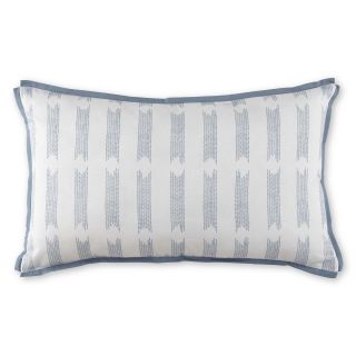 JCP Home Collection jcp home Riley Oblong Decorative Pillow, Blue/White
