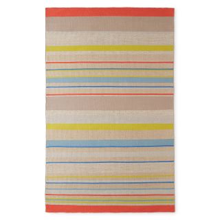 CONRAN Design by Cotton/Jute Striped Rectangular Rugs