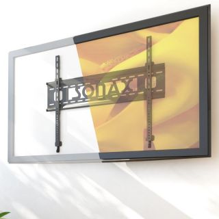 Sonax E 0166 MP Fixed Low Profile Wall Mount for 37   80 in. TVs Multicolor   E 