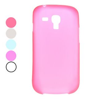 Simple Style Silicone Case for Samsung Galaxy S3 Mini I8190 (Assorted Colors)