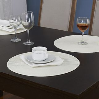 15 Set of 6 Round Shape Placemat