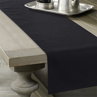 Solid Color Linen Table Runner