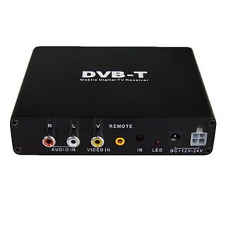 Car HD DVB T Digital TV Receiver (Dual Tuner)