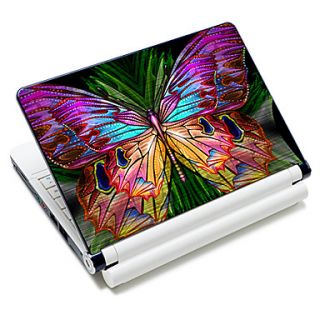 Colorful Butterfly Pattern Laptop Notebook Cover Protective Skin Sticker For 10/15 Laptop 18342