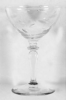Glastonbury   Lotus Vine (Stem 77) Champagne/Tall Sherbet   Stem #77, Vine Cut