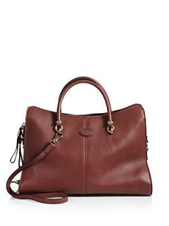 Tods Sella Grande Shopper   Burnt Brown