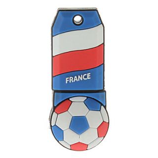 France Ball Shaped Plastic USB Stick 32G