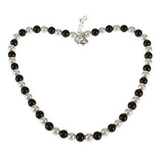 Black And White Pearl Necklace