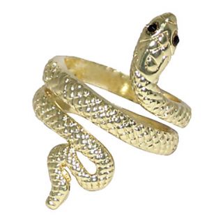 Coiled Snake Alloy Ring(Golden)