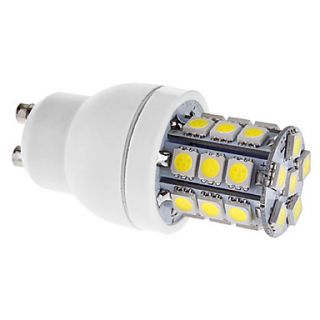 GU10 3.5W 27x5050SMD 300 330LM 6000 6500K Natural White Light LED Corn Bulb (110/220V)