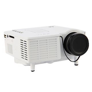Mini HD Home LED Projector 320240 Cinema Theater, PC Laptop VGA input USB UC28