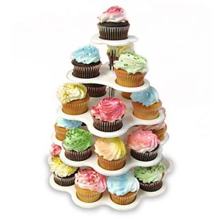 5 Tier Bakery Crafts Cupcake Stand