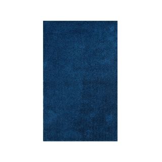 MARTHA STEWART MarthaRugs Soft Shag Rectangular Rug, Ink (Dark Blue)