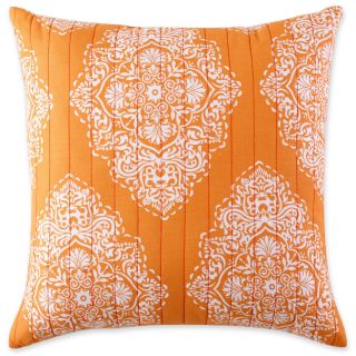 Taruna 16 Square Decorative Pillow, Orange