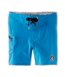 Volcom Kids Lido Solid Boardshort Boys Swimwear (Blue)