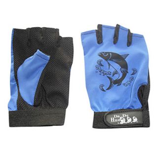 Quick Dry Short finger Anti Ultraviolet Fishing Gloves